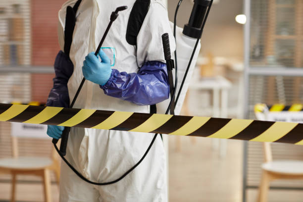 Professional Sewage Cleanup technician working in Preston, WA